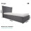 Velvet Ottoman Bed Frame With Storage 4