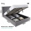 (5ft King Size, Grey) Velvet Ottoman Bed Frame With Storage 3