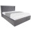 (5ft King Size, Grey) Velvet Ottoman Bed Frame With Storage 6