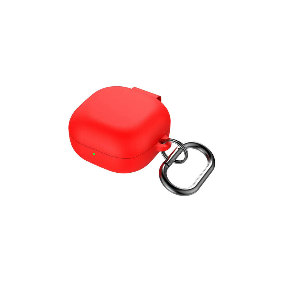 (Red) New For Galaxy Buds 2 Pro Case Wireless Bluetooth earphone accessories Silicone fall protection Cases For Galaxy Buds live Cover