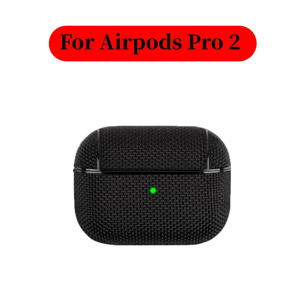 (01-For Airpods Pro 2) Case for AirPods Pro 2 Cover Wireless Earphone Case For AirPods 3 Textile Cloth Protective case AntiFingerprints For Airpods 2