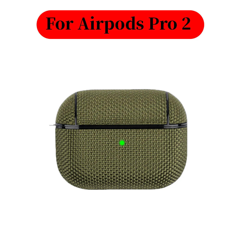 (06-For Airpods Pro 2) Case for AirPods Pro 2 Cover Wireless Earphone Case For AirPods 3 Textile Cloth Protective case AntiFingerprints For Airpods 2