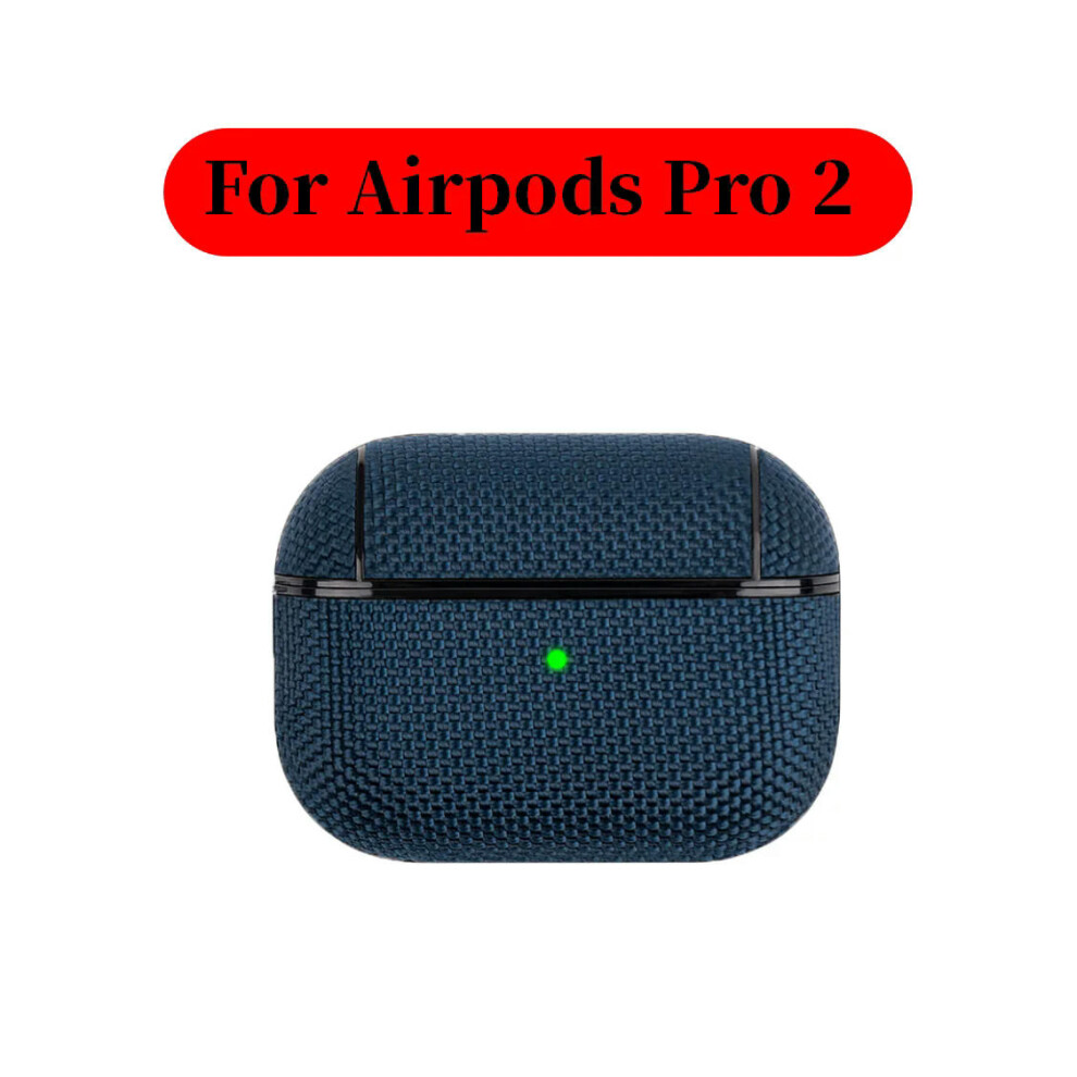 (02-For Airpods Pro 2) Case for AirPods Pro 2 Cover Wireless Earphone Case For AirPods 3 Textile Cloth Protective case AntiFingerprints For Airpods 2