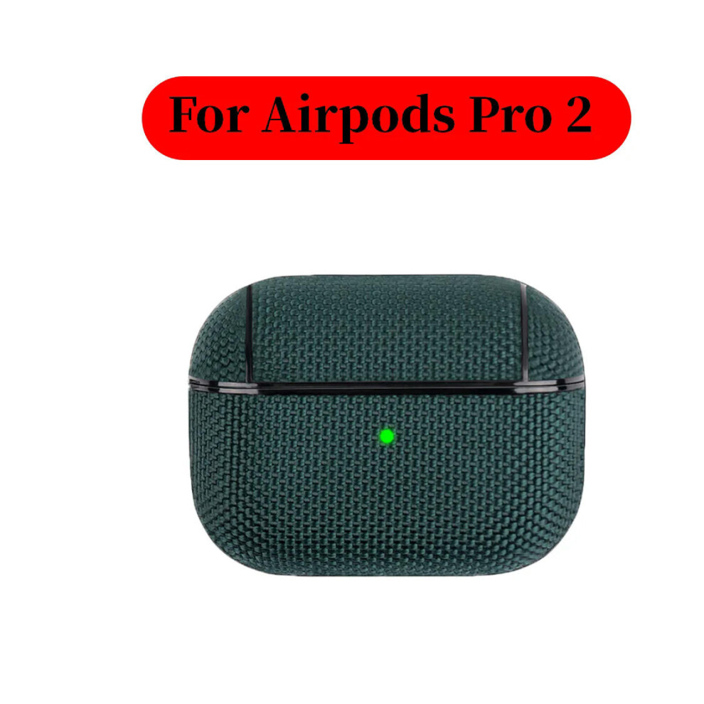 (04-For Airpods Pro 2) Case for AirPods Pro 2 Cover Wireless Earphone Case For AirPods 3 Textile Cloth Protective case AntiFingerprints For Airpods 2