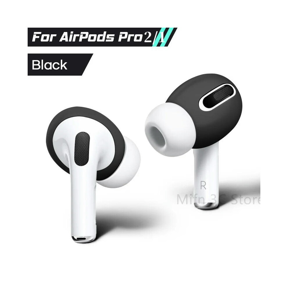 (For Airpods Pro 2, 1 Pair) For AirPods Pro 2 Skin Covers Ear Tips Pads Silicone Protective Case  AirPod Pro 2 2022 Wireless Bluetooth Headphone Acces