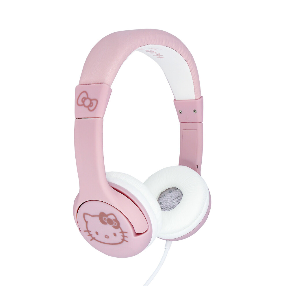 Hello Kitty Rose Children's Headphones Gold 5055371628440