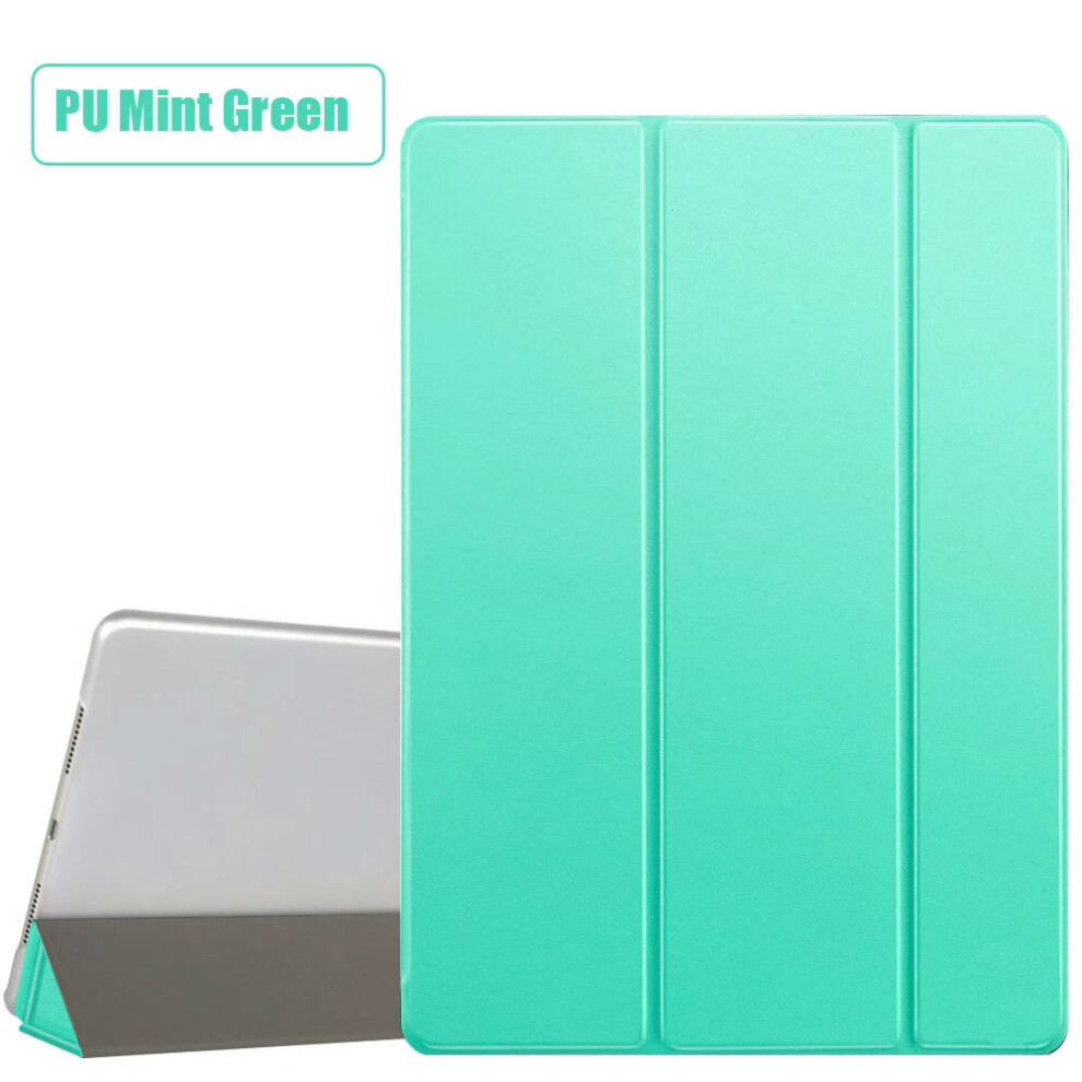 (PU Mint Green, iPad mini 5 2019) Case For Apple iPad Mini 1 2 3 4 5 6 th Generation 7.9" 8.3" 2019 2021 Flip Tablet Smart Protective Cover A2569 A160