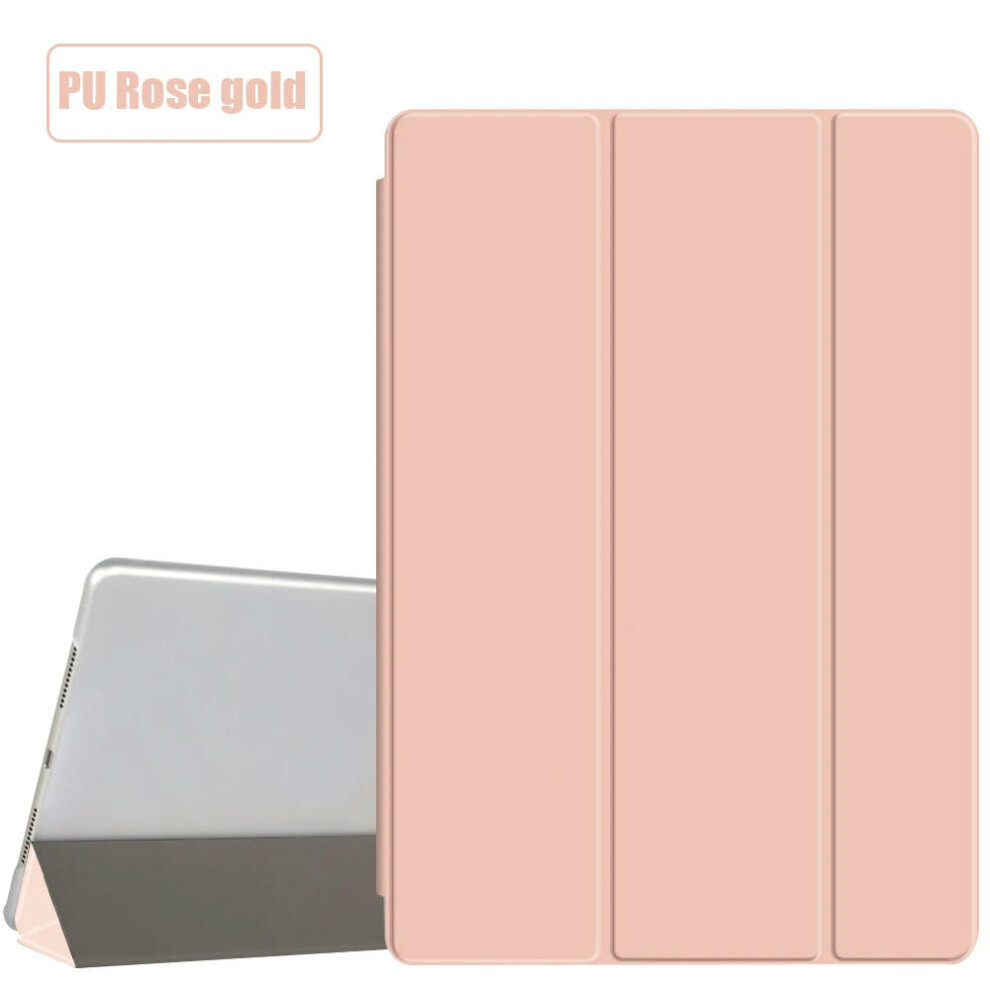 (PU Rose gold, iPad mini 6 2021) Case For Apple iPad Mini 1 2 3 4 5 6 th Generation 7.9" 8.3" 2019 2021 Flip Tablet Smart Protective Cover A2569 A1600