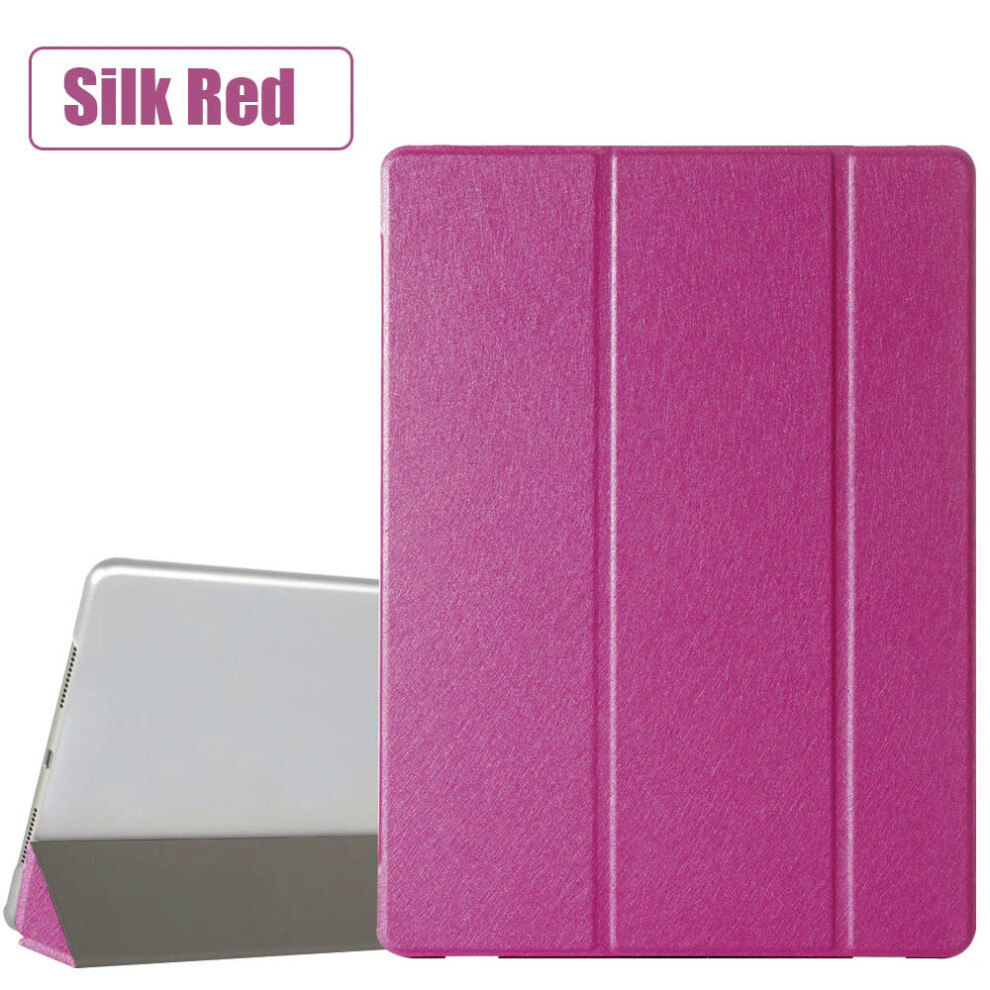 (Silk Red, iPad mini 4) Case For Apple iPad Mini 1 2 3 4 5 6 th Generation 7.9" 8.3" 2019 2021 Flip Tablet Smart Protective Cover A2569 A1600 A2125