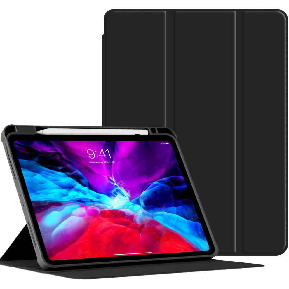 (Black, ipad 9.7) For iPad Pro 11 12.9 Case 360 Rotating Stand Tablet Cover For iPad Air 1 2 3 4 5/ 9.7 5th 6th/ 10.2 7th 8th 9th/ 10th 10.9 Cases