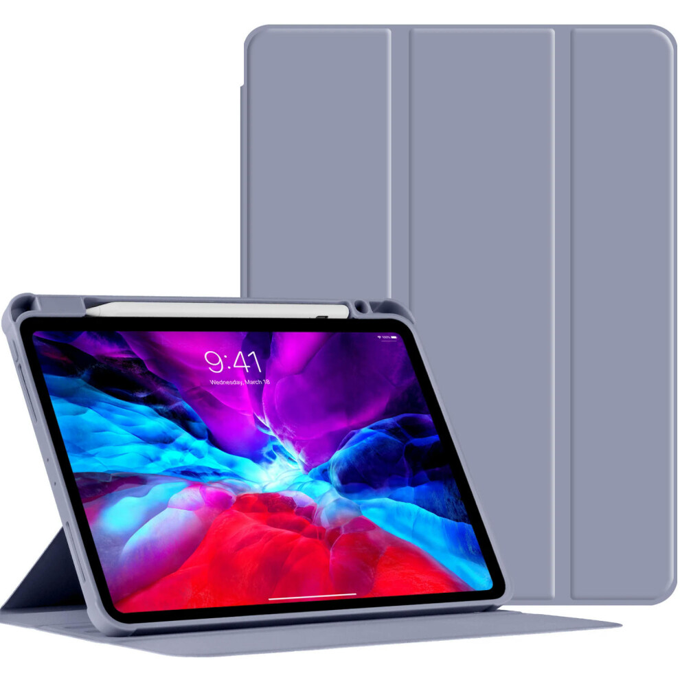 (lavender, ipad air 5th 10.9) For iPad Pro 11 12.9 Case 360 Rotating Stand Tablet Cover For iPad Air 1 2 3 4 5/ 9.7 5th 6th/ 10.2 7th 8th 9th/ 10th 10