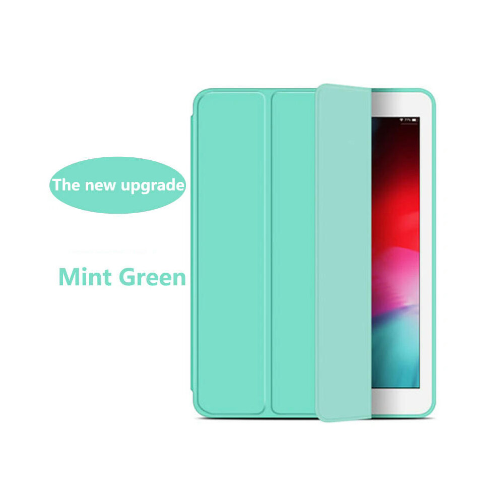 (Mint Green, iPad Air 1 Air 2) Silicone Case For iPad 10th 10.9 Air 5 4 Cover For iPad Pro 11 9.7 5th 6th 10.2 7th 8th 9th Generation Mini 6 Protectiv