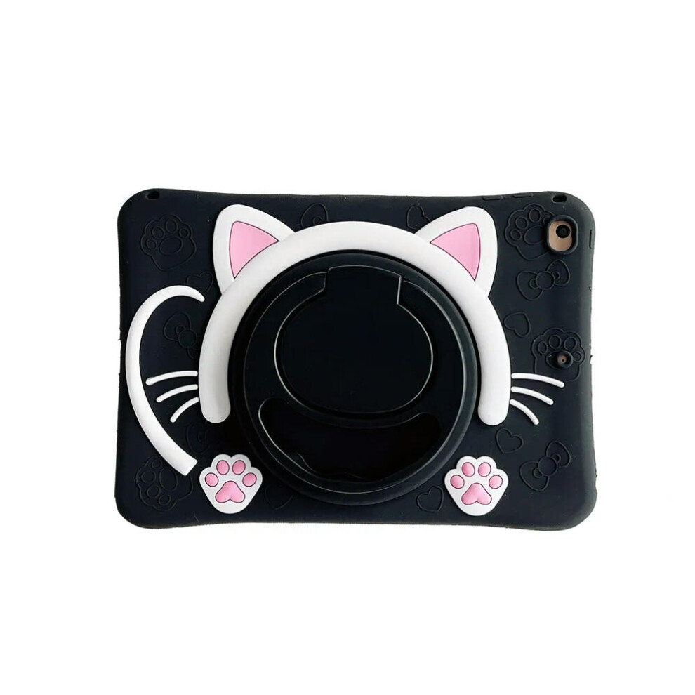 (BlackCat No Strap, IPad Mini 4 5 2019) For iPad 10 10th 10.2 9th 8th 7th 2019 2020 2021 Case Kids Stand Cover iPad Mini 6 Air 1 2 9.7 3 10.5 4 5 10.9