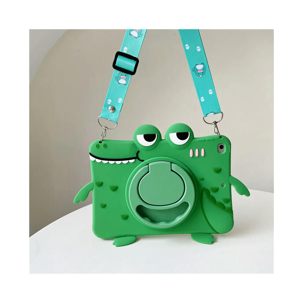 (Crocodile-Strap, IPad Air 1) For iPad 10 10th 10.2 9th 8th 7th 2019 2020 2021 Case Kids Stand Cover iPad Mini 6 Air 1 2 9.7 3 10.5 4 5 10.9 Pro 11 20