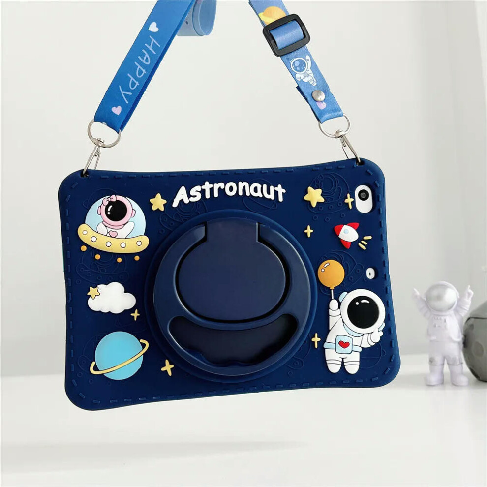 (Astronaut-Strap, IPad Air 2 Pro 9.7) For iPad 10 10th 10.2 9th 8th 7th 2019 2020 2021 Case Kids Stand Cover iPad Mini 6 Air 1 2 9.7 3 10.5 4 5 10.9 P