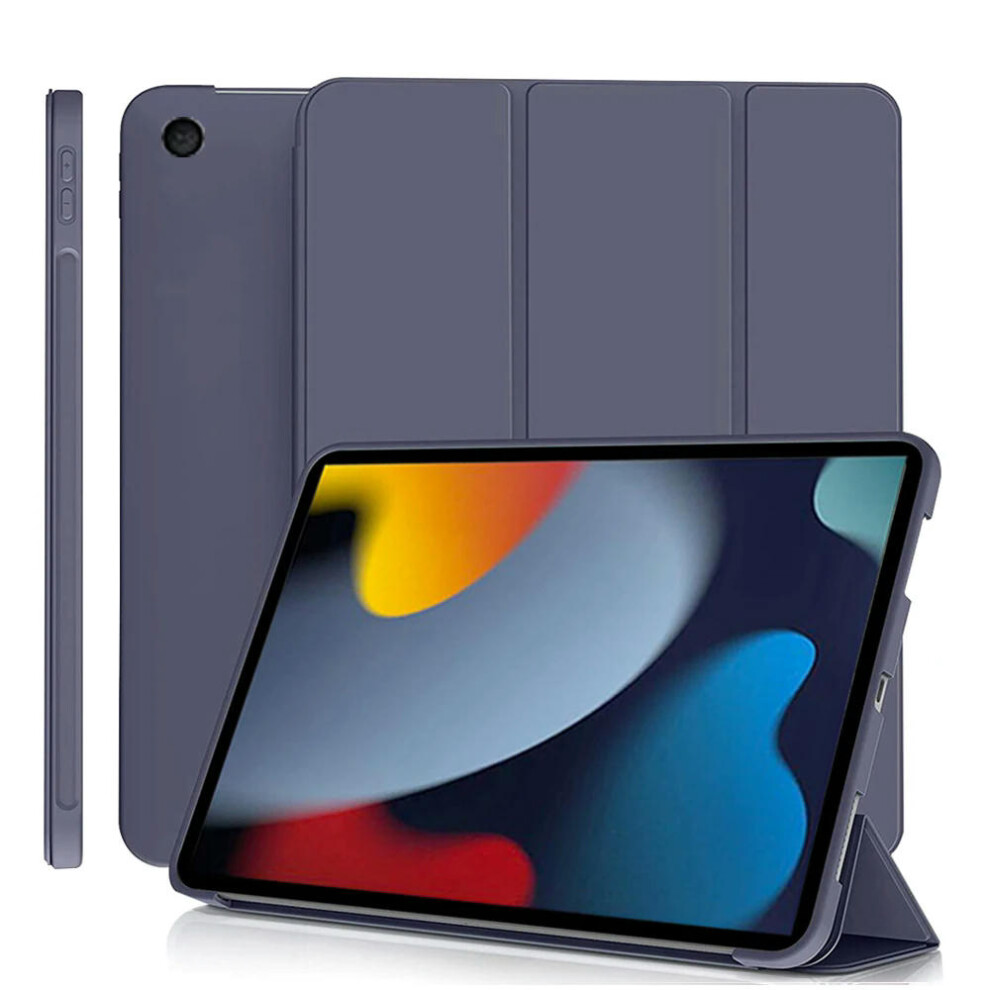 (Navy Blue, iPad Pro 10.5) For iPad 10th 2022 Case 10.2 8th 9th 7th 2018 5th 6th Generation Leather Case For iPad Air 1 2 3 10.9 2 1 Mini 4 5 Silicon