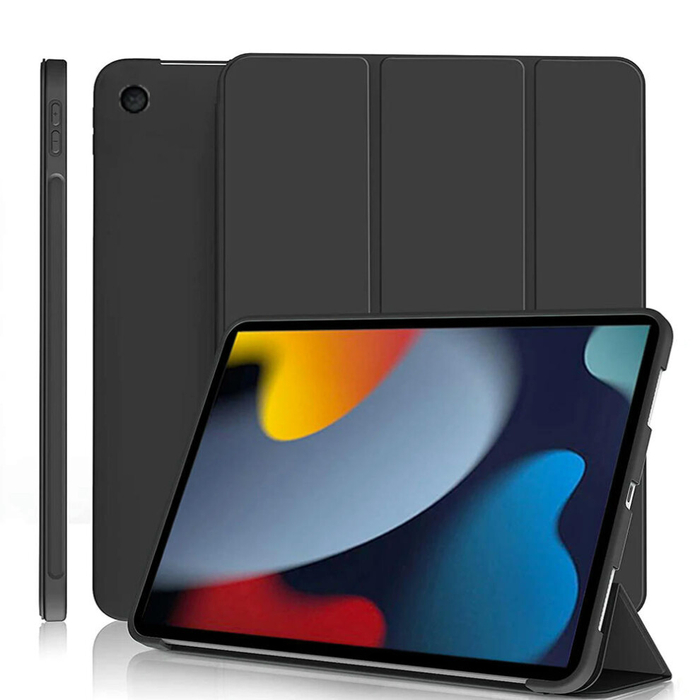 (Black, iPad Air 1 2) For iPad 10th 2022 Case 10.2 8th 9th 7th 2018 5th 6th Generation Leather Case For iPad Air 1 2 3 10.9 2 1 Mini 4 5 Silicon Cover