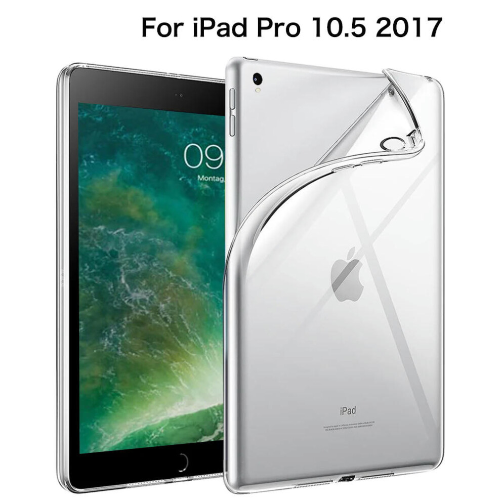 (For iPad Pro 10.5) For iPad 10th 10.9 2022 7 8 9th Gen 10.2 Air 5 2 4 Case TPU Silicon Transparent Cover For iPad Pro 9.7 10.5 '' 11'' Mini 3 4 5 6