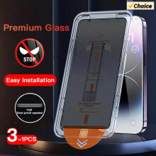 (iPhone 15 Pro, 2PCS) SKIG 1-3PCS Privacy Anti-Spy Tempered Glass For iPhone 15 14 13 12 Pro Max Plus Auto-Dust Removal For 15Pro Screen Protector