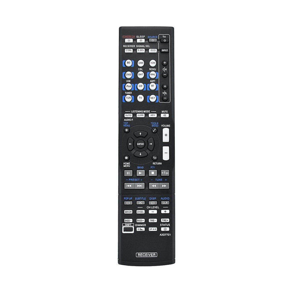 Axd7721 Remote Ccontrol For Pioneer Av Receiver Vsx-45 Vsx-44 Vsx-454 Vsx-824 Vsx-830 Vsx-830-K Vsx-1024 Vsx-1029 9458288865353