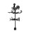 Black Metal Weather Vane Wind Indicator Weathercock Garden Shed House Decoration 6
