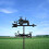 Black Metal Weather Vane Wind Indicator Weathercock Garden Shed House Decoration 15