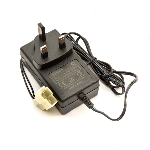 6v Lead Acid Battery Charger DC 6 Volt 700mA UK Plug Electric Ride On Toy Car on OnBuy