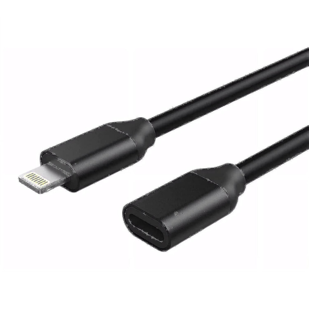 Lightning Cable Extension 6Ft For Iphone Ipad, Apple Mfi Certified Iphone Extension Cord Female To Male Connector Pass Audio Video 9324781290308