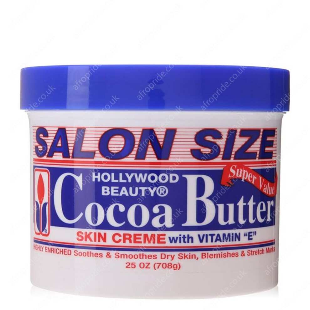 Hollywood Beauty Cocoa Butter Skin Creme With Vitamin E 25oz