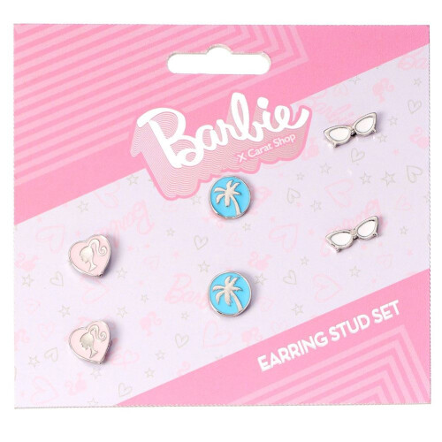 Barbie Barbie Set Of Three Classic Stud Earrings 2