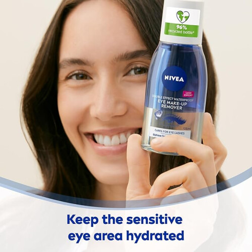 NIVEA NIVEA Double Effect Waterproof Eye Make-Up Remover 125ml 1