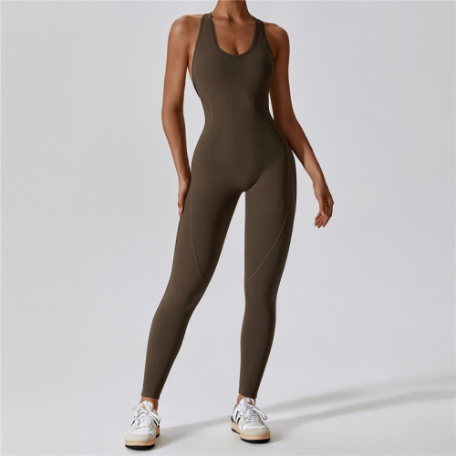 (DUN, M) Tight One-Piece Yoga Wear