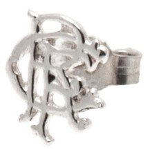 Rangers FC Sterling Silber Ohrstecker