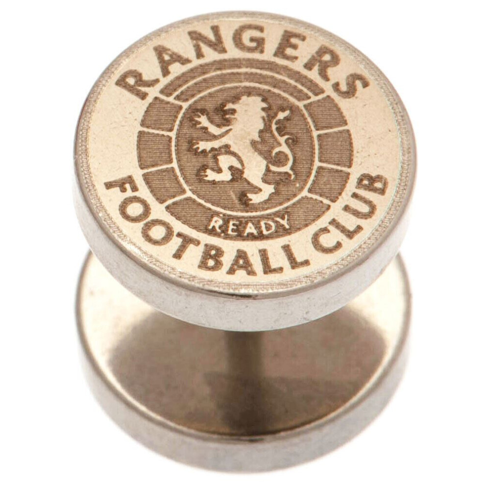 Power Rangers Rangers Fc Ready Crest Stainless Steel Stud Earring Not,Specified