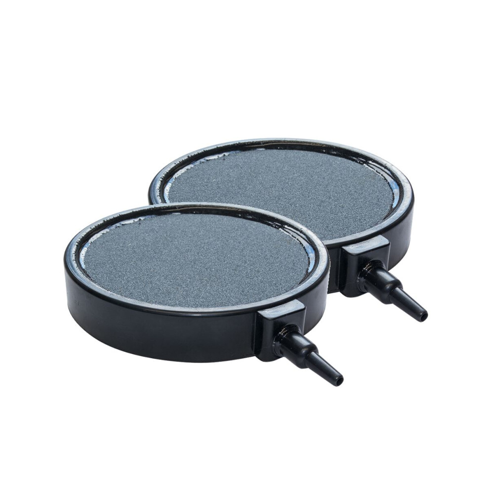 (108 x 19mm Circular Air Disk, 2 Pack) Pisces Round Pond and Aquarium Air Discs