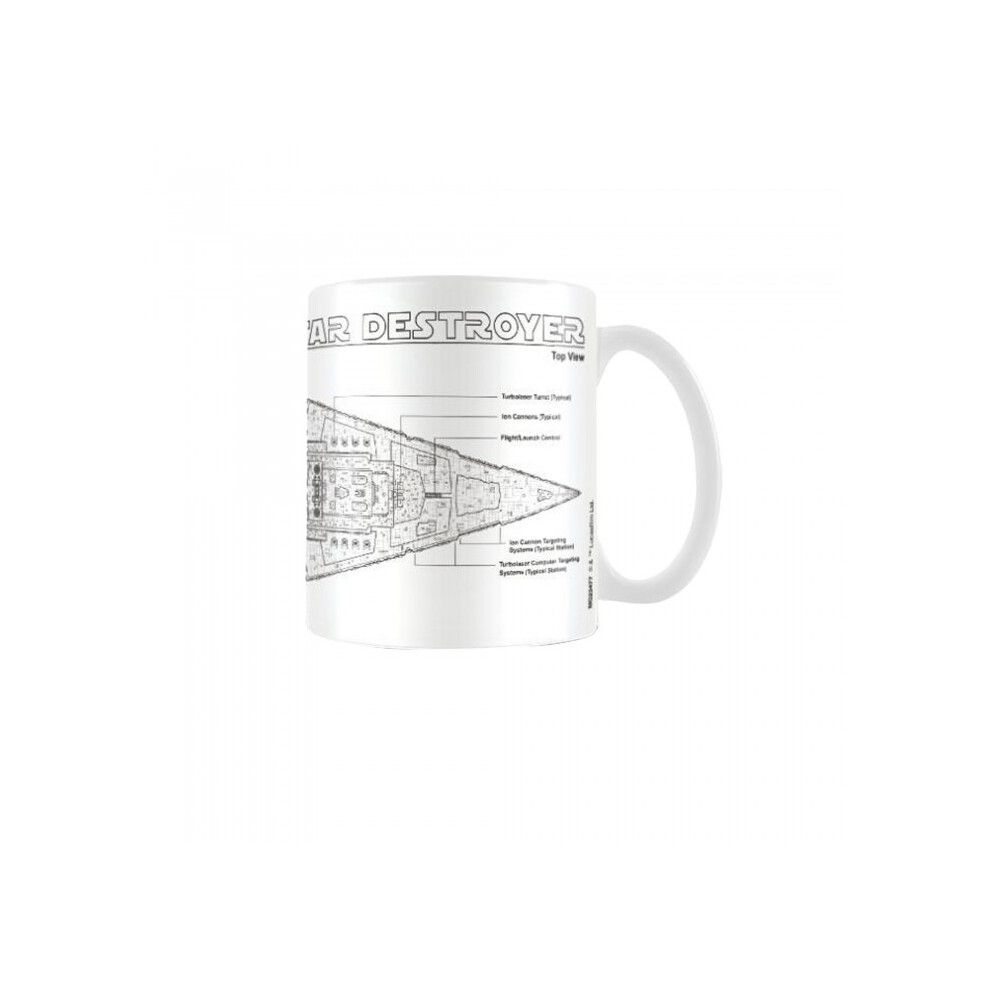 Star Destroyer Sketch Mug