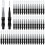 100 Pcs Micro Eyebrow Brush With Cap Brow Lamination Brush Eyelash Brow Brush 1