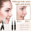 100 Pcs Micro Eyebrow Brush With Cap Brow Lamination Brush Eyelash Brow Brush 4
