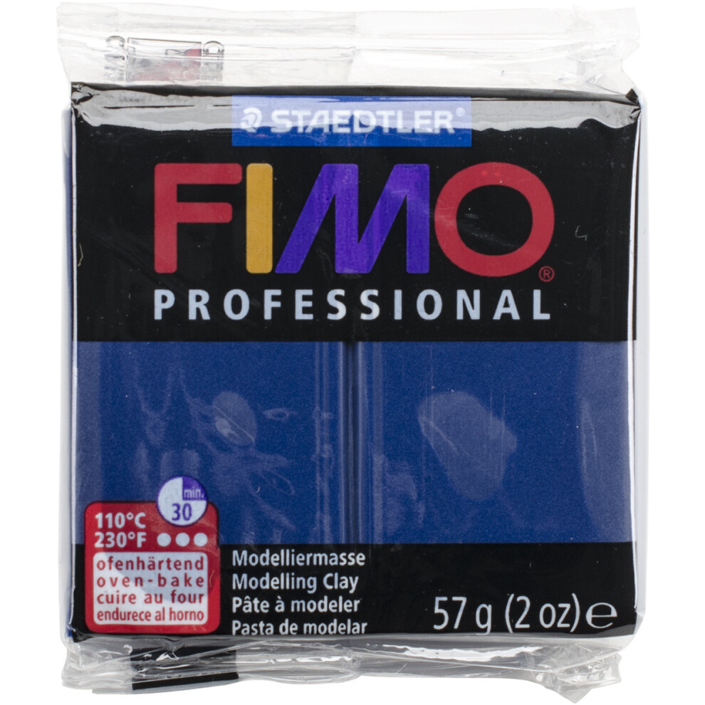 Fimo Professional Soft Polymer Clay 2oz-Navy Blue EF8005-34