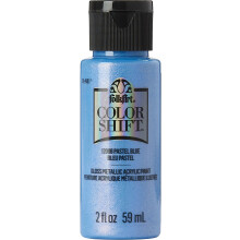 FolkArt Color Shift Acrylverf, Blauw Pastel 2 fl oz Premium Metaalafwerking Verf, Perfect Voor DIY Kunst
