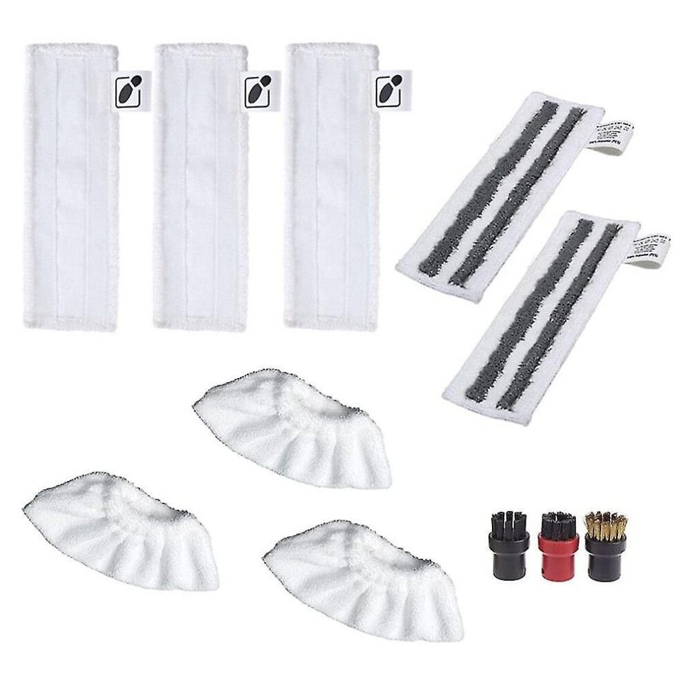 For Karcher Wipers Floor Nozzle Cloths Mop Round Brushes Spare Parts