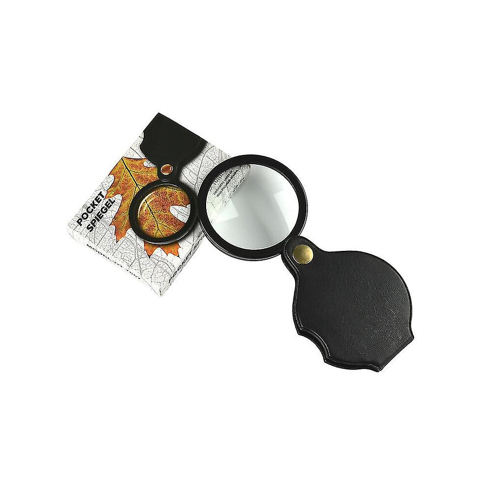 Pocket Magnifier, Folding Magnifier, Mini Folding Magnifier, Foldable Pocket Magnifier, Handheld Magnifying Glass, Reading Magnifier, With Rotating Le