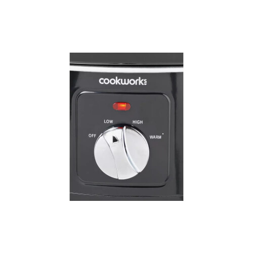 Cookworks 3.5L Slow Cooker - Black 1