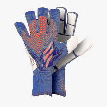 (light blue, 7) Professional Silicone Rubber Waterproof Non-slip Gloves Latex Adult Children Soccer Goalkeeper Gloves#1 -ys