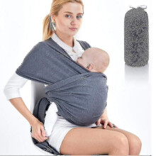 Baby Sling, High-quality Baby Belly Carrier, Elastic Sling For Newborns And Toddlers Up To 15 Kg, 10