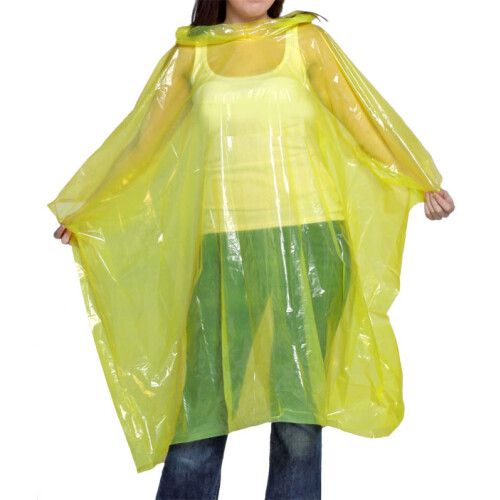 WATERPROOF RAIN PONCHO ASSORTED COLOURS