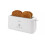 Cookworks Long Slot 4 Slice Toaster - White 2
