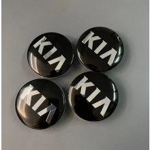 4x 58mm FOR Kia Black/Slive Alloy Wheel Centre Hub Caps Hubcaps