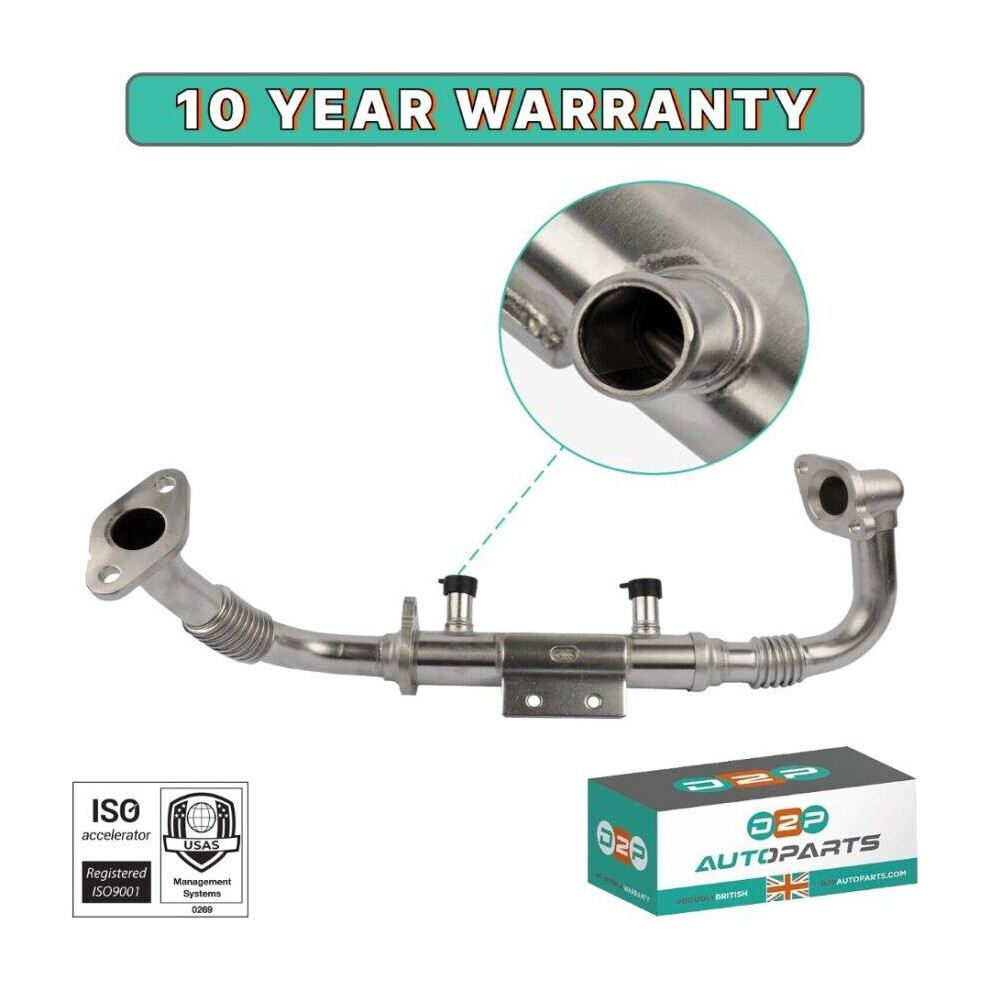 Egr Cooler Thermostat Tube Engine Pipe For Nissan Navara Np300 D23 D40 2.5 Dci 5060520801537