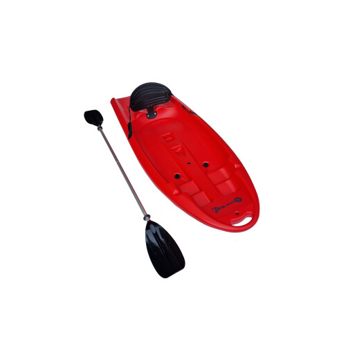 (Red ) Child's Sit On Top Kayak 1.8M & Paddle